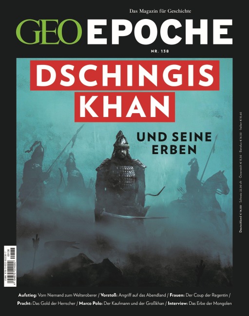 GEO Epoche 138/2026 - Dschingis Khan und seine Erben - Jürgen Schaefer, Katharina Schmitz