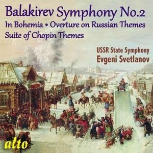 Sinfonie 2/In Bohemia/Suite auf Chopin-Themen - Evgeni/USSR Symphony orchestra Svetlanov