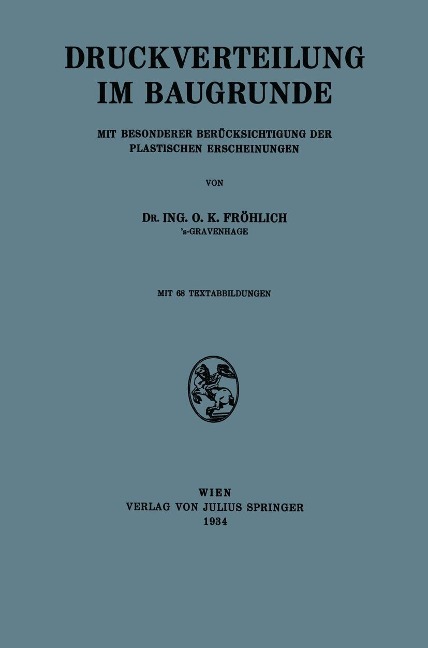 Druckverteilung im Baugrunde - Na Fröhlich