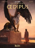 Cover-Bild zum Titel 'Mythen der Antike: Ödipus (Graphic Novel)' von 'Luc Ferry, Clotilde Bruneau'