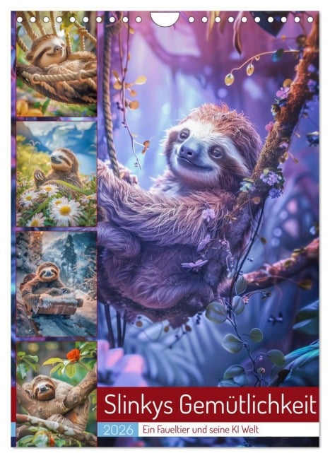 Slinkys Gemütlichkeit (Wandkalender 2026 DIN A4 hoch), CALVENDO Monatskalender - Steffen Gierok-Latniak Slinkys Gemütlichkeit (Wandkalender 2026 DIN A4 hoch), CALVENDO Monatskalender - Steffen Gierok-Latniak