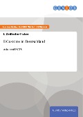 Cover-Bild zum Titel 'E-Customs in Deutschland' von 'I. Zeilhofer-Ficker'