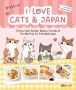 Cover-Bild zum Titel 'I love cats and Japan' von 'Laure Kié'