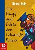 Cover-Bild zum Titel 'Jim Knopf: Jim Knopf und Lukas der Lokomotivführer' von 'Michael Ende'