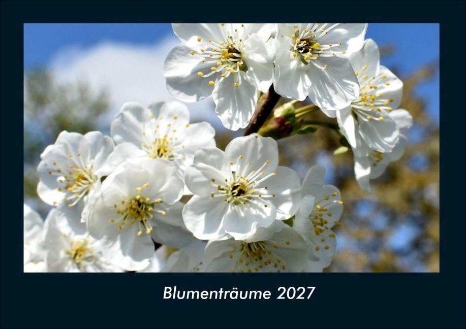 Blumenträume 2027 Fotokalender DIN A4 - Tobias Schmitt, Kevin Heber