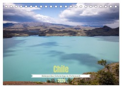 Cover-Bild zum Titel 'Chile - Südamerikas Geheimtipp im Farbrausch (Tischkalender 2026 DIN A5 quer), CALVENDO Monatskalender' von 'Andreas Peters'