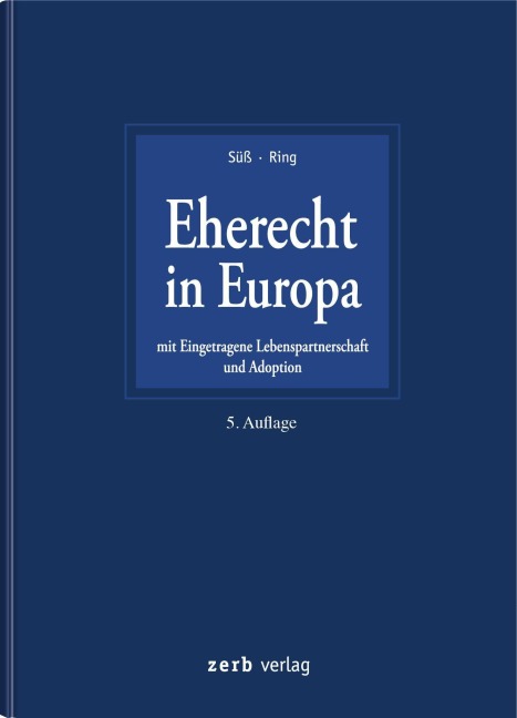 Eherecht in Europa - 