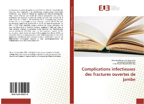 Complications infectieuses des fractures ouvertes de jambe - Widade Mhoumadi Ahamada, Fanjalalaina Malinirina, Jean-Claude Razafmahandry
