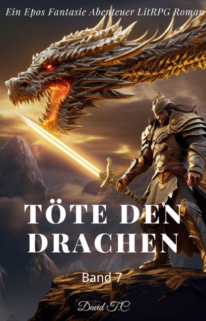 Töte den Drachen:Ein Epos Fantasie Abenteuer LitRPG Roman(Band 7) - David T. C