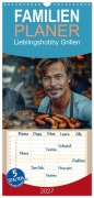 Cover-Bild zum Titel 'Familienplaner 2027 - Lieblingshobby Grillen mit 5 Spalten (Wandkalender, 21 x 45 cm) CALVENDO' von 'Sabine Löwer'