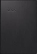 BRUNNEN 1072311906 | Taschenkalender Mod. 723 2026 | A7, Kunststoff, schwarz - 