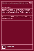 Cover-Bild zum Titel 'Sportwettbetrug und Manipulation von berufssportlichen Wettbewerben' von 'Marius Krudewig'