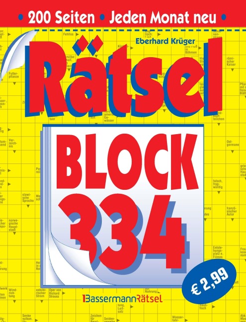 Rätselblock 334 (5 Exemplare à 2,99 EUR) - Eberhard Krüger