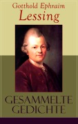 Cover-Bild zum Titel 'Gesammelte Gedichte' von 'Gotthold Ephraim Lessing'