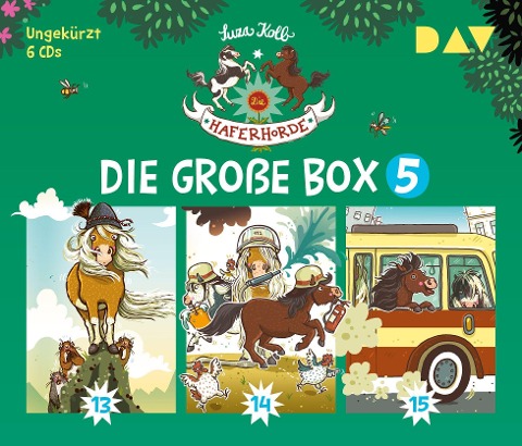 Die Haferhorde - Die große Box 5 (Teil 13-15) - Suza Kolb