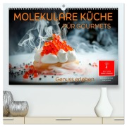 Cover-Bild zum Titel 'Molekulare Küche für Gourmets - Genuss erleben (hochwertiger Premium Wandkalender 2026 DIN A2 quer), Kunstdruck in Hochglanz' von 'Peter Roder'
