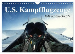Cover-Bild zum Titel 'U.S. Kampfflugzeuge. Impressionen (Wandkalender 2026 DIN A4 quer), CALVENDO Monatskalender' von 'Elisabeth Stanzer'