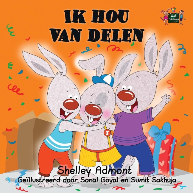 Ik hou van delen - Shelley Admont, Kidkiddos Books