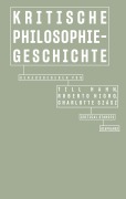Cover-Bild zum Titel 'Kritische Philosophiegeschichte' von ''
