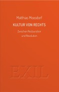 Cover-Bild zum Titel 'Kultur von Rechts' von 'Matthias Moosdorf'