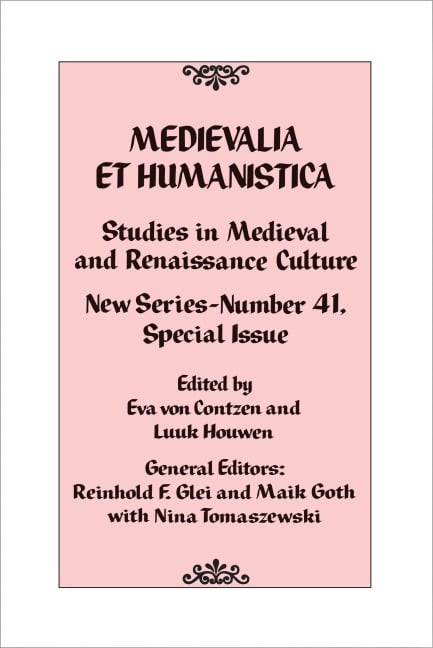 Medievalia et Humanistica, No. 41 - 