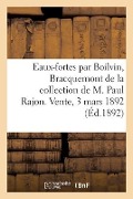 Cover-Bild zum Titel 'Eaux-Fortes Modernes Par Boilvin, Bracquemont, Buhot, Partie de l'Oeuvre Gravé de Paul Rajon' von 'Ed Expert Sagot'
