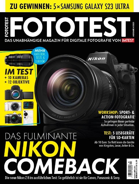 FOTOTEST - Das unabhängige Magazin für digitale Fotografie von IMTEST - 