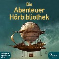Cover-Bild zum Titel 'Die Abenteuer Hörbibliothek' von 'Giacomo Casanova, Herman Melville, Jules Verne, Mark Twain, Jonathan Swift'