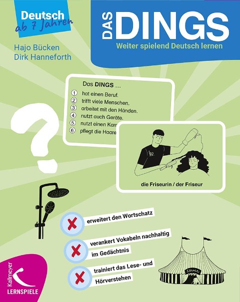 Das Dings. Weiter spielend Deutsch lernen - Dirk Hanneforth