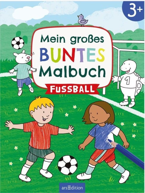 Mein großes buntes Malbuch - Fußball - 