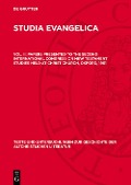 Cover-Bild zum Titel 'Papers presented to the Second International Congress on New Testament Studies held at Christ Church, Oxford, 1961' von ''
