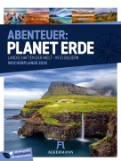 Cover-Bild zum Titel 'Planet Erde Wochenplaner Kalender 2026 | Landschaften der Welt' von ''