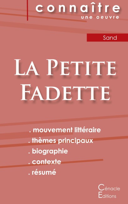 Fiche de lecture La Petite Fadette de George Sand (Analyse littéraire de référence et résumé complet) - George Sand