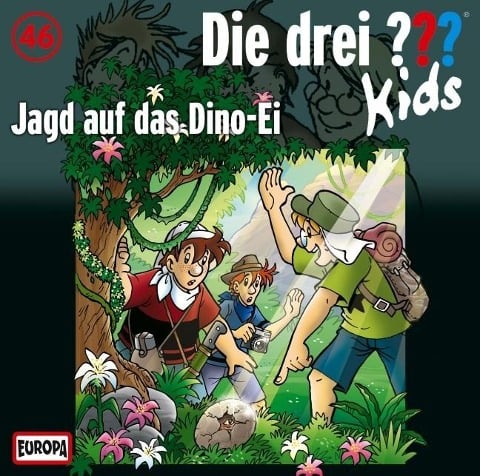 Die drei ??? Kids 46. Jagd auf das Dino-Ei (drei Fragezeichen) CD - 