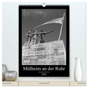 Cover-Bild zum Titel 'Mülheim an der Ruhr Edition Black & White 2026 (hochwertiger Premium Wandkalender 2026 DIN A2 hoch), Kunstdruck in Hochglanz' von 'Peter Hebgen'