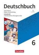 Cover-Bild zum Titel 'Deutschbuch Gymnasium  6. Schuljahr - Baden-Württemberg - Ausgabe 2025 - Arbeitsheft mit interaktiven Übungen online' von 'Christoph Oldeweme, Cordula Grunow, Andrea Wagener, Irmgard Schick, Deborah Mohr'