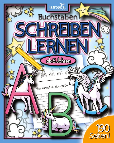 Buchstaben schreiben lernen ab 5 Jahren - David Ludwig