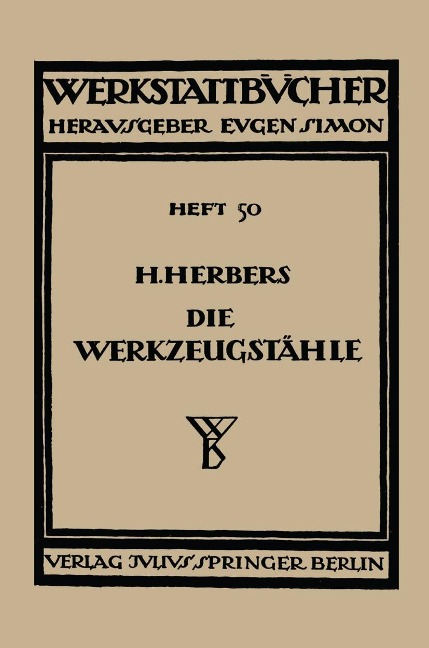 Die Werkzeugstähle - Hugo Herbers