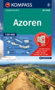 Cover-Bild zum Titel 'KOMPASS Wanderkarten-Set 2260 Azoren (2 Karten) 1:50.000' von ''