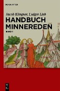 Handbuch Minnereden - Jacob Klingner, Ludger Lieb
