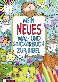 Cover-Bild zum Titel 'Mein neues Mal- und Stickerbuch zur Bibel' von ''