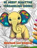 De meest schattige verzameling dieren - Kleurboek voor kinderen - Creatieve en grappige scènes uit de dierenwereld - Naturally Funtastic Books