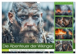 Cover-Bild zum Titel 'Die Abenteuer der Wikinger (Wandkalender 2026 DIN A3 quer), CALVENDO Monatskalender' von 'Stzeffen Gierok-Latniak'