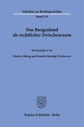 Cover-Bild zum Titel 'Das Burgenland als rechtlicher Zwischenraum' von ''