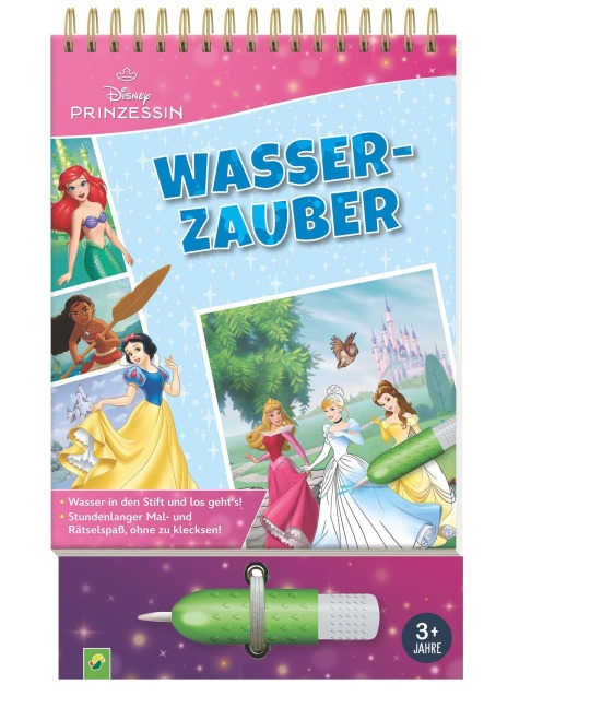 Disney Prinzessin Wasserzauber Malbuch - einfach mit Wasser malen - 