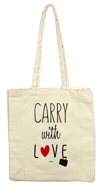 Stofftasche Carry with Love - 