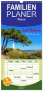 Cover-Bild zum Titel 'Familienplaner 2027 - Insel Hiddensee - Dat söte Länneken mit 5 Spalten (Wandkalender, 21 x 45 cm) CALVENDO' von 'Lianem'