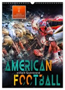 Cover-Bild zum Titel 'American Football - einfach faszinierend (Wandkalender 2026 DIN A3 hoch), CALVENDO Monatskalender' von 'Peter Roder'
