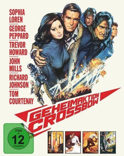 Geheimaktion Crossbow - Duilio Coletti, Vittoriano Petrilli, Emeric Pressburger, Ron Goodwin