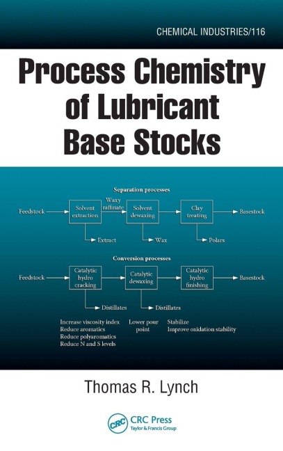 Process Chemistry of Lubricant Base Stocks - Thomas R. Lynch